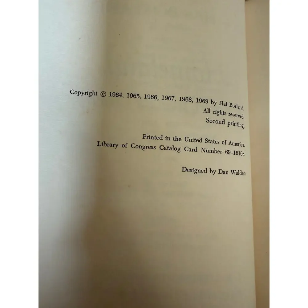 Hal Borland book has